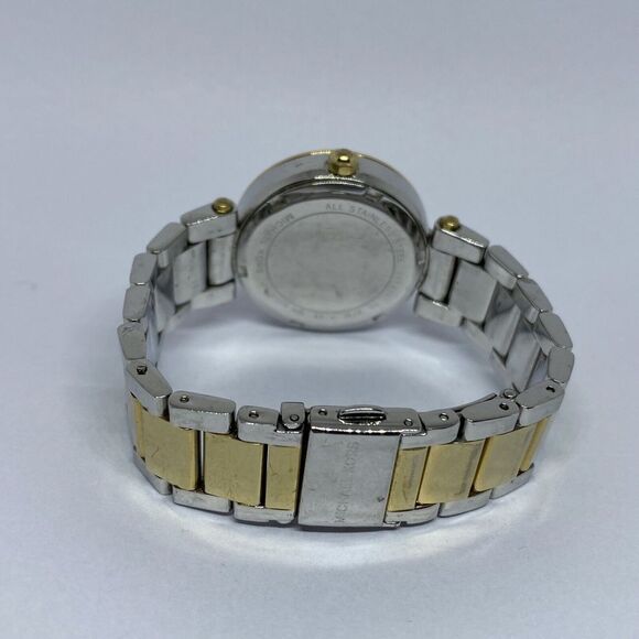 Michael Kors Parker MK6055 Womens Stainless Steel Analog Dial Quartz Watch UC514 - Picture 10 of 12